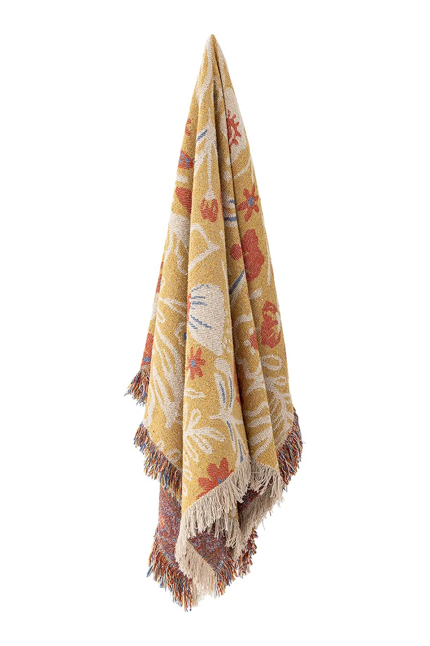 Покривало з додаванням бавовни Bloomingville Reims 160 x 130 cm